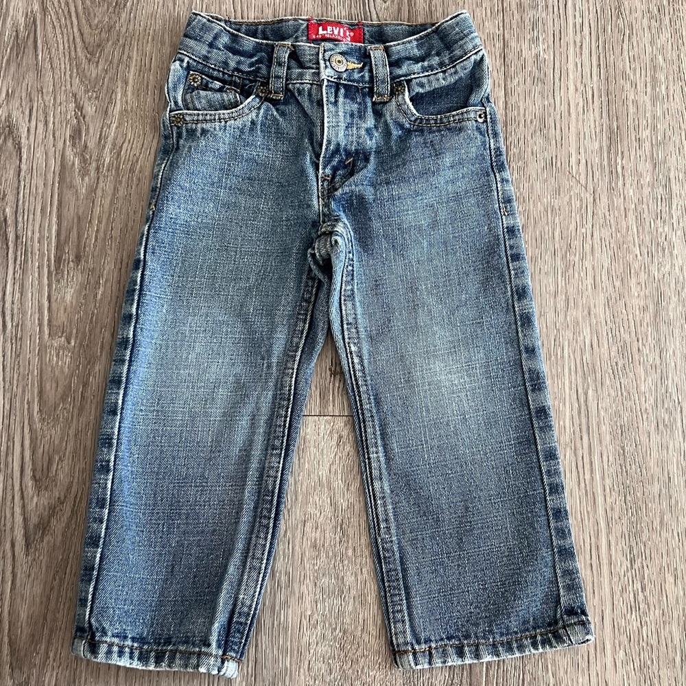 Levi’s toddler blue denim jeans size 2T
